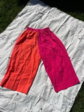 Nettle Studios Mid Easy Pant two-tone, size M